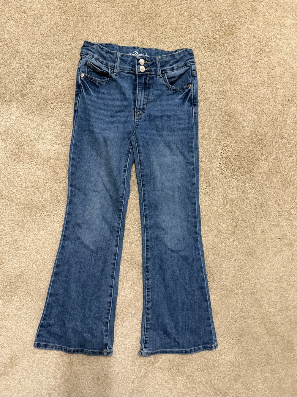 Jordache Dark Blue Girls' Flared Jeans